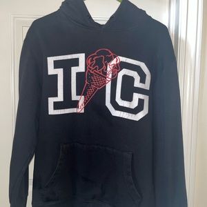 ICE CREAM BLACK HOODIE